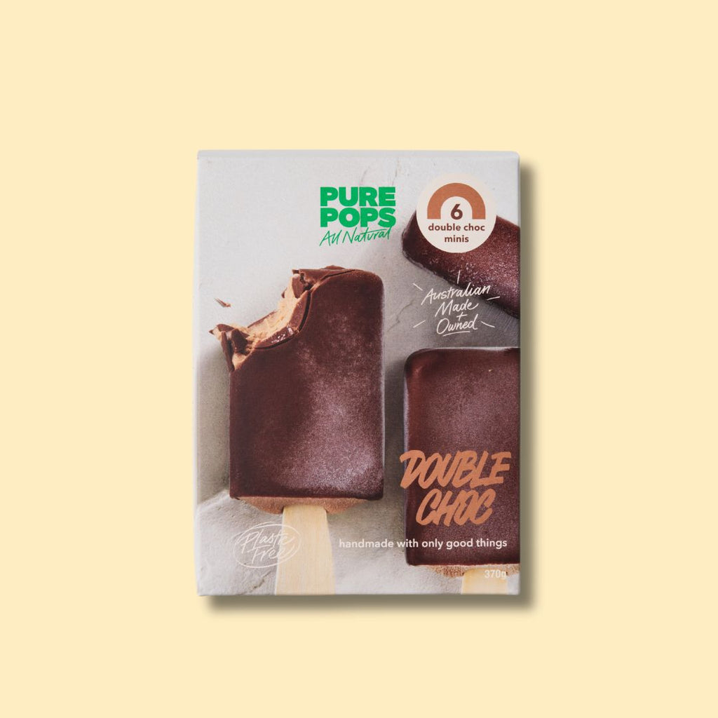 Pure Pops Raspberry Split Pop 20x80g