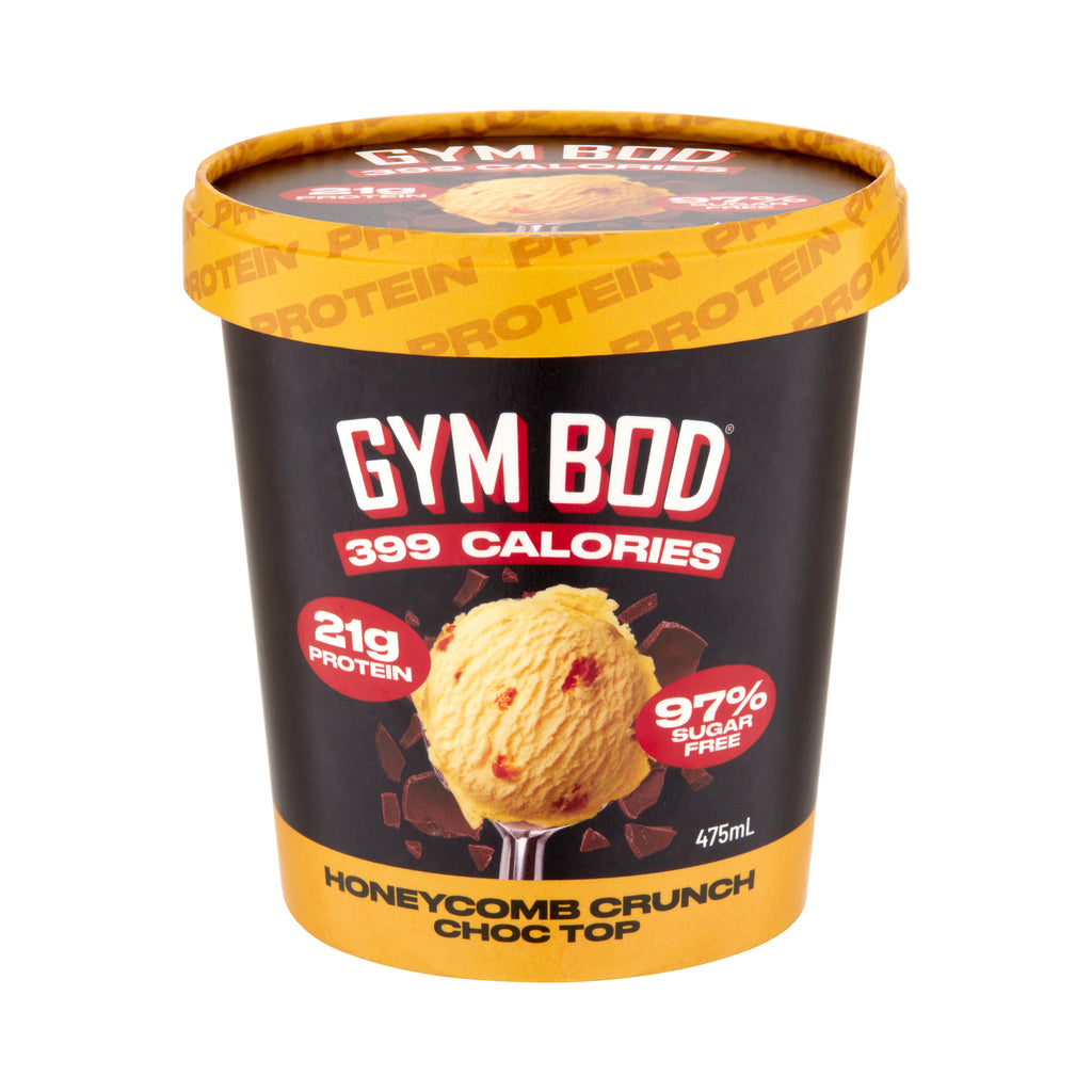GYM BOD HONEYCOMB CHOC CRUNCH 6 X 475ML
