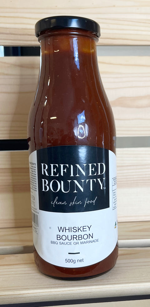 Refined Bounty Whiskey Bourbon BBQ Sauce 500ml