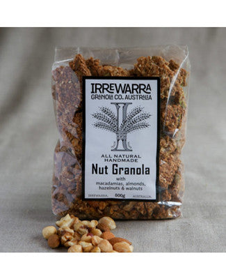 Irrewarra Nut Granola 500g-Pack8