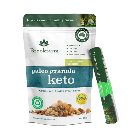 Brookfarm Paleo Keto Granola 300g -Box 8