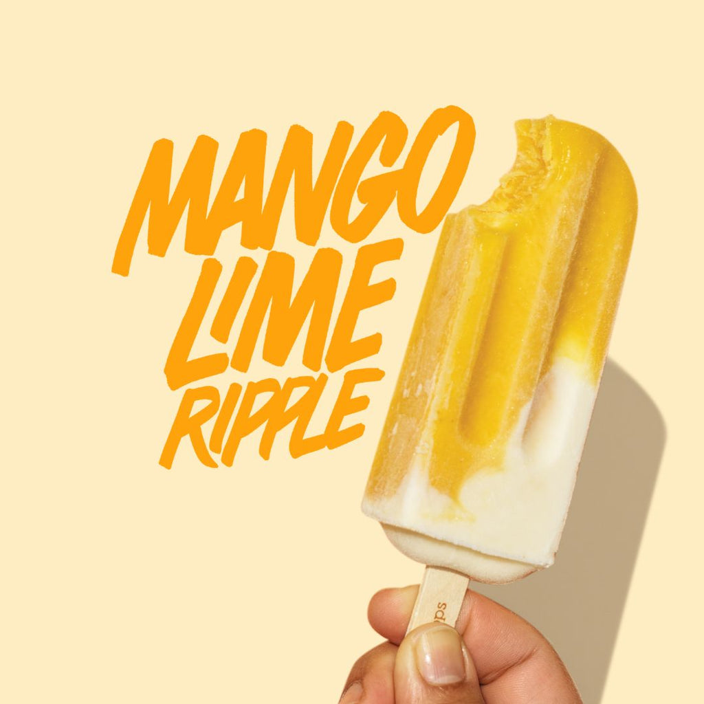 Pure Pops Raspberry Split Pop 20x80g