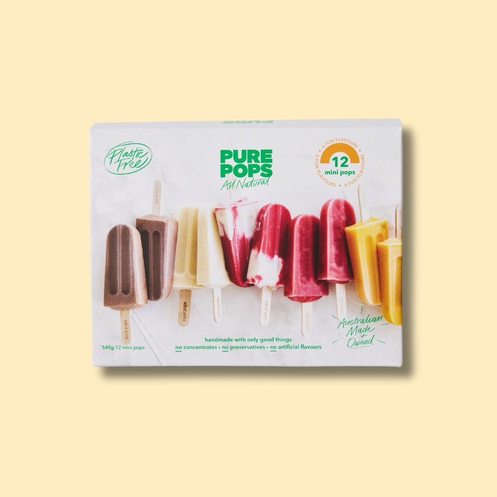 Pure Pops 12 x 45ml Mini Pop Pack-Box 6