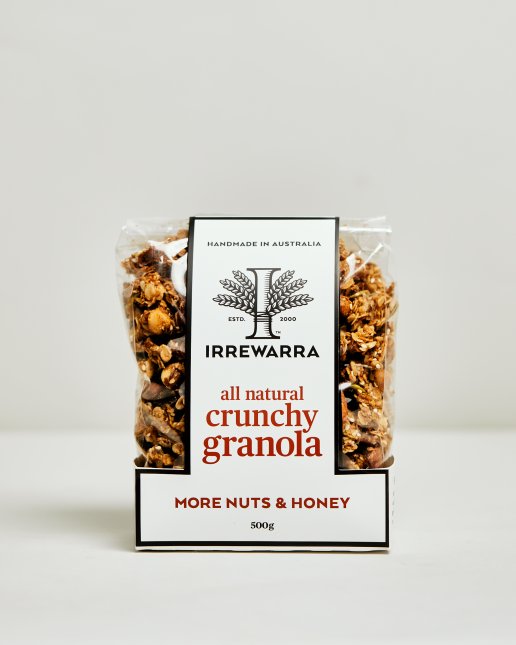 Irrewarra Nut Granola 500g-Pack8