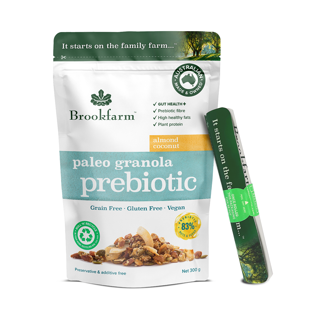 Brookfarm Paleo Prebiotic Granola 300g -Box 8