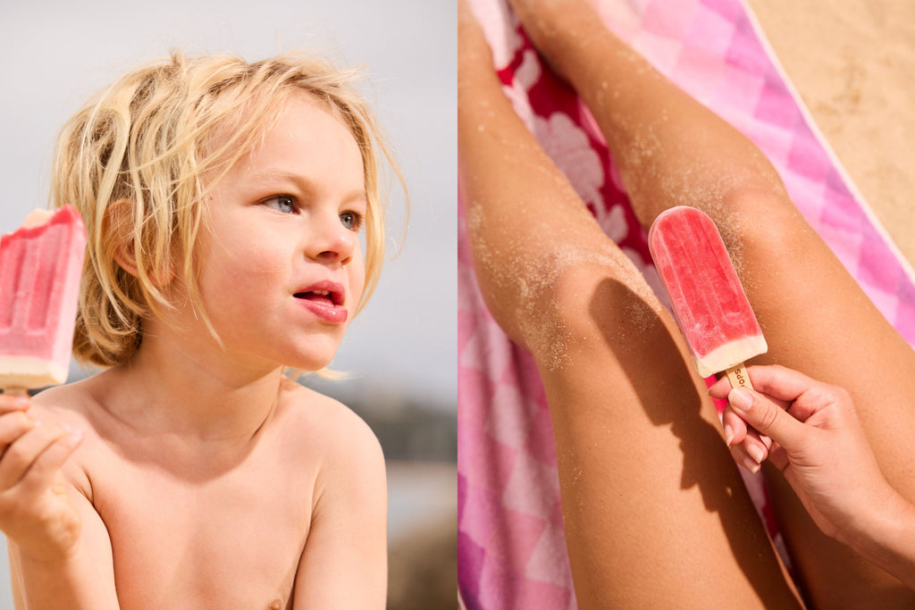 Pure Pops Raspberry Split Pop 20x80g