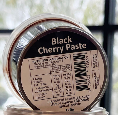 Refined Bounty Naked Cheese Paste 120g Black Cherry