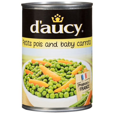 Daucy Green Peas and Carrots 400g Tin