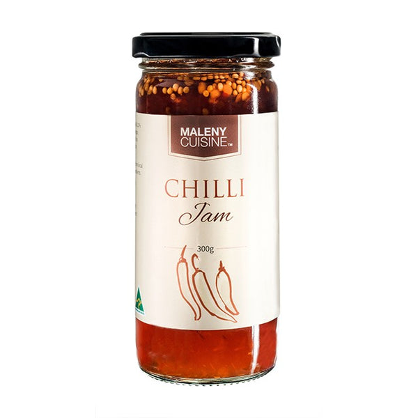 Maleny Cuisine Chilli Jam 300g-Box of 6
