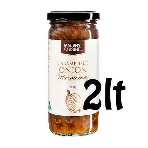 Maleny Cuisine Sliced Onion Marmalade 2lt