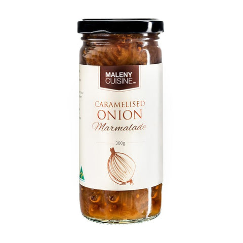 Maleny Cuisine Caramelised Onion Marmalade 300g-Box of 6