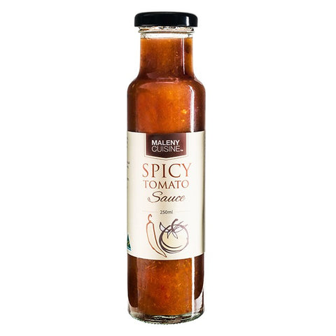 Maleny Cuisine Spicy Tomato Sauce 250ml-Box of 6