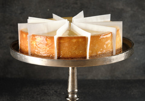 Looma's New York Cheese Cake 8" Sliced into 10