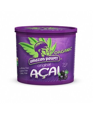 Amazon Power Organic Original Acai Mix Tub 1kg-Ctn 6