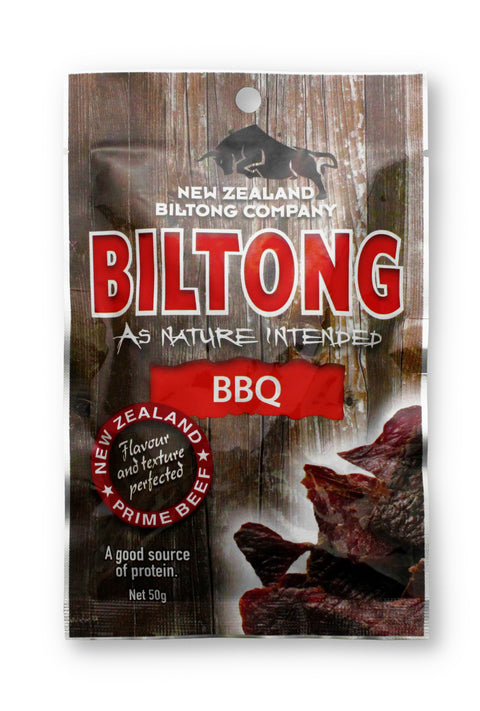 NZ BILTONG BBQ 50GX10 9.40  -LAUNCH SPECIAL