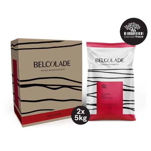 Belcolade Drops Ebony 96% 12kg