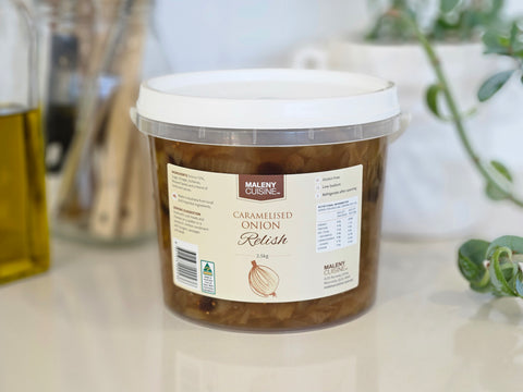Maleny Cuisine Sliced Onion Marmalade 2lt