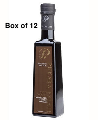 Pukara Estate Caramalised Balsamic Vinegar 250ml-Box 12
