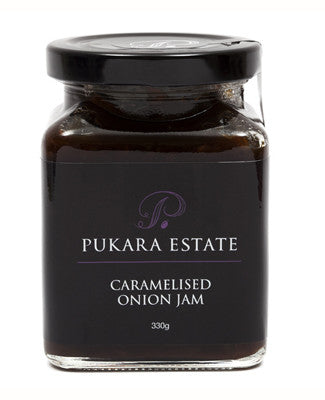 Pukara Estate Caramelised Onion Jam 210g-Box 6