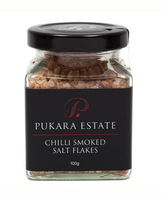 Pukara Estate Chilli Smoked Salt Flakes 100g-Box 6