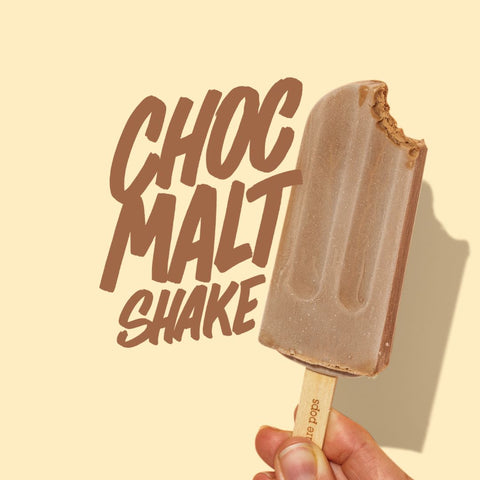 Pure Pops Chocolate Malt Shake Pop  20x80g
