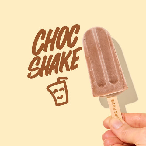 Pure Pops School Choc Shake Pop 30X45ml