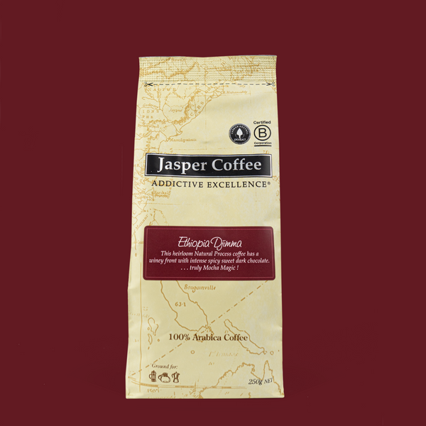 Jasper Coffee Ethiopia Djimma Coffee 250g Ground-Box 6