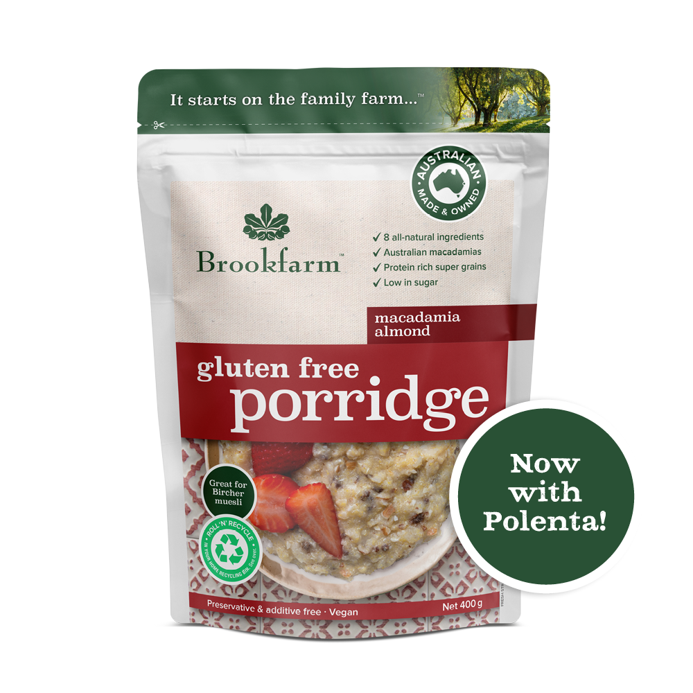 Brookfarm Porridge Gluten Free 400g-Box 6