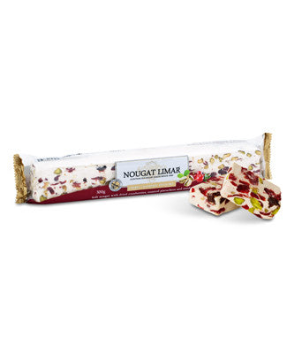 Limar Cherry Cranberry Pistachio Nougat 300g-Box 10