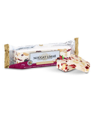 Limar Wild Berry Macadamia Nougat 150g-Box 20