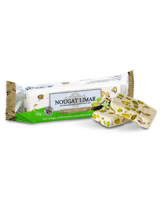 Limar Vanilla Pistachio Nougat 150g-Box 20