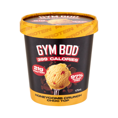 GYM BOD HONEYCOMB CHOC CRUNCH 6 X 475ML