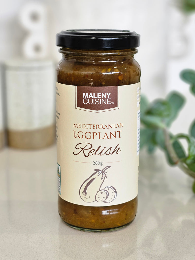 Maleny Cuisine Mediterranean Eggplant Relish 280g-Box of 6
