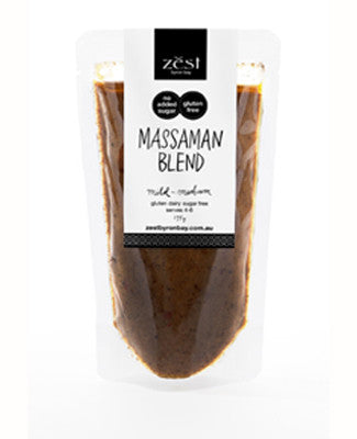 Zest Massaman Curry Recipe Base 175g-Box 8