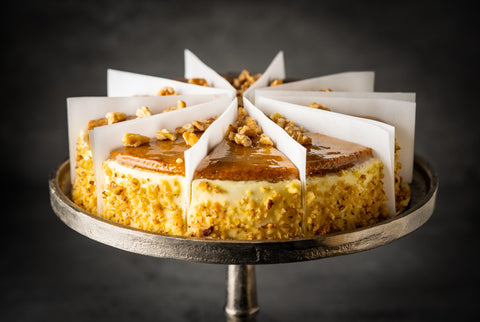 Looma's Carrot  Cake Cake 8" Sliced into 10