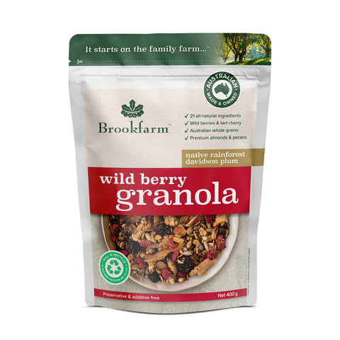Brookfarm Wild Berry Granola 1kg