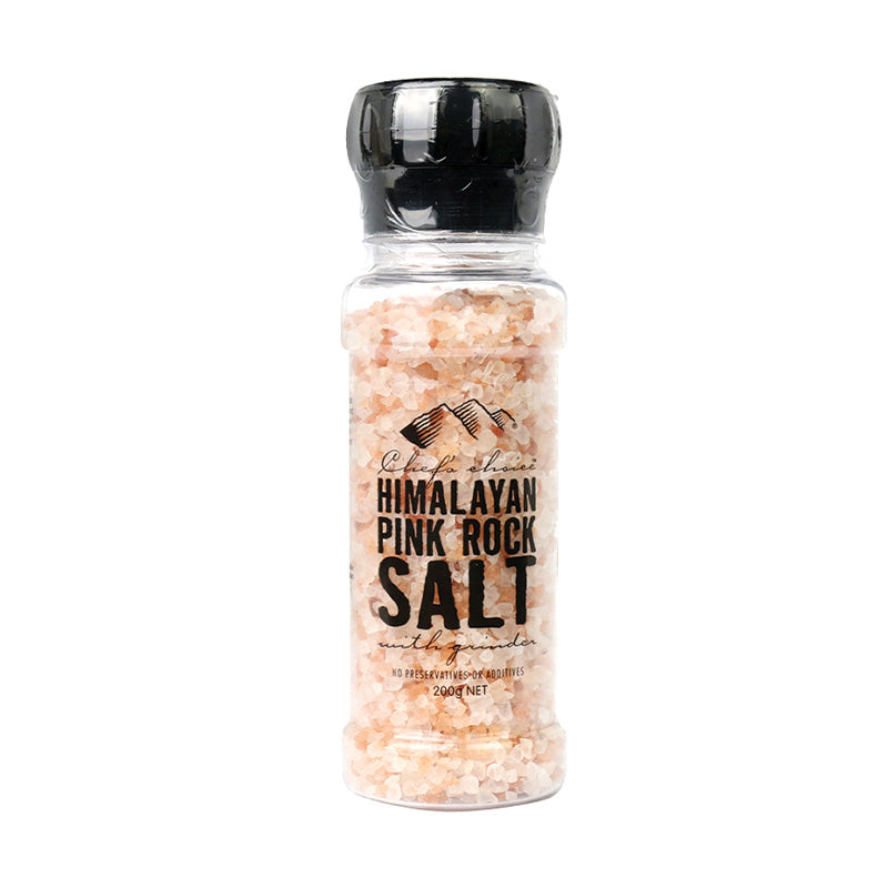 Himalayan Pink Rock Salt Grinder 200g-Box12