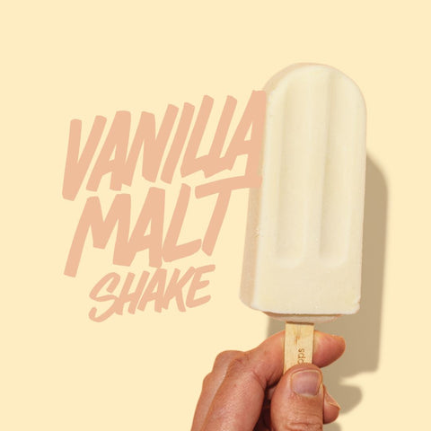 Pure Pops Vanilla Malt Shake 20x80g