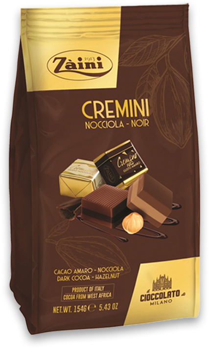 Zaini Cremini Nocciola-Noir 154g-Box 18