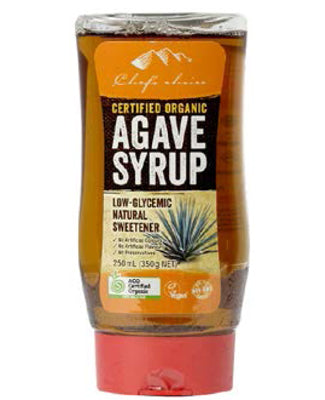 HBC Chef's Choice Organic Agave Syrup 259ml-Box12