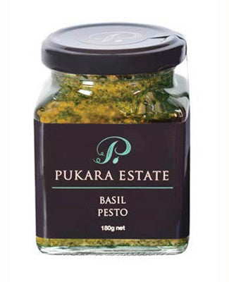 Pukara Estate Basil Pesto 180g-Box 6