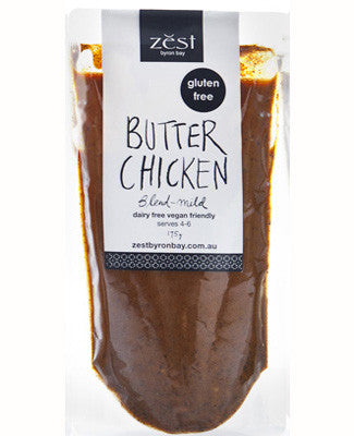 Zest Butter Chicken Recipe Base 175g-Box 8