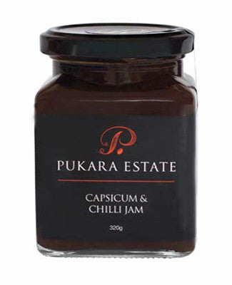 Pukara Estate Capsicum and Chilli Jam 210g -Box 6