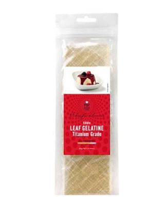 HBC Gelatine Sheets TITANIUM 40g-Box 12