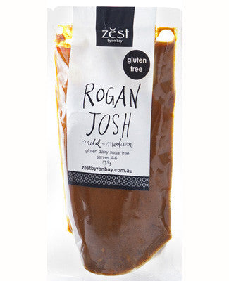 Zest Rogan Josh Recipe Base 175g-Box 8
