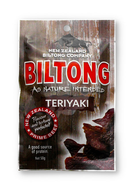 NZ BILTONG TERIYAKI 50GX10