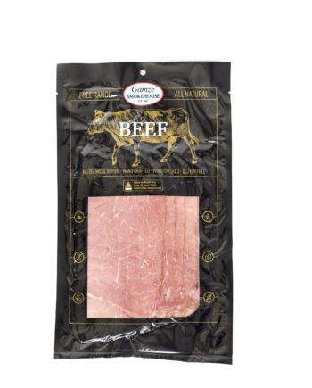 GAMZE SMOKED BEEF SLICED 150G X 10 PACKS