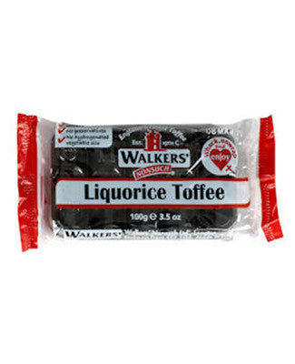 Walkers 10x100g Andy Pack Liquorice Toffee