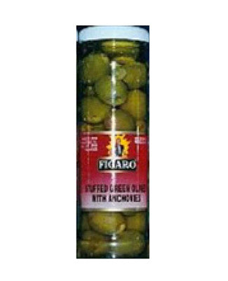 Figaro Green Olives with Anchovies 142g