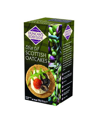 Duncans Scottish Oatcakes Olive Oil 200g
